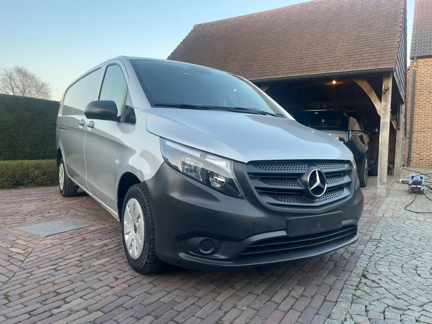 Mercedes-Benz Vito 114 CDI Airco-Bluet-cruiseC-trekhk-L3-17.750ex btw Zilver - 1