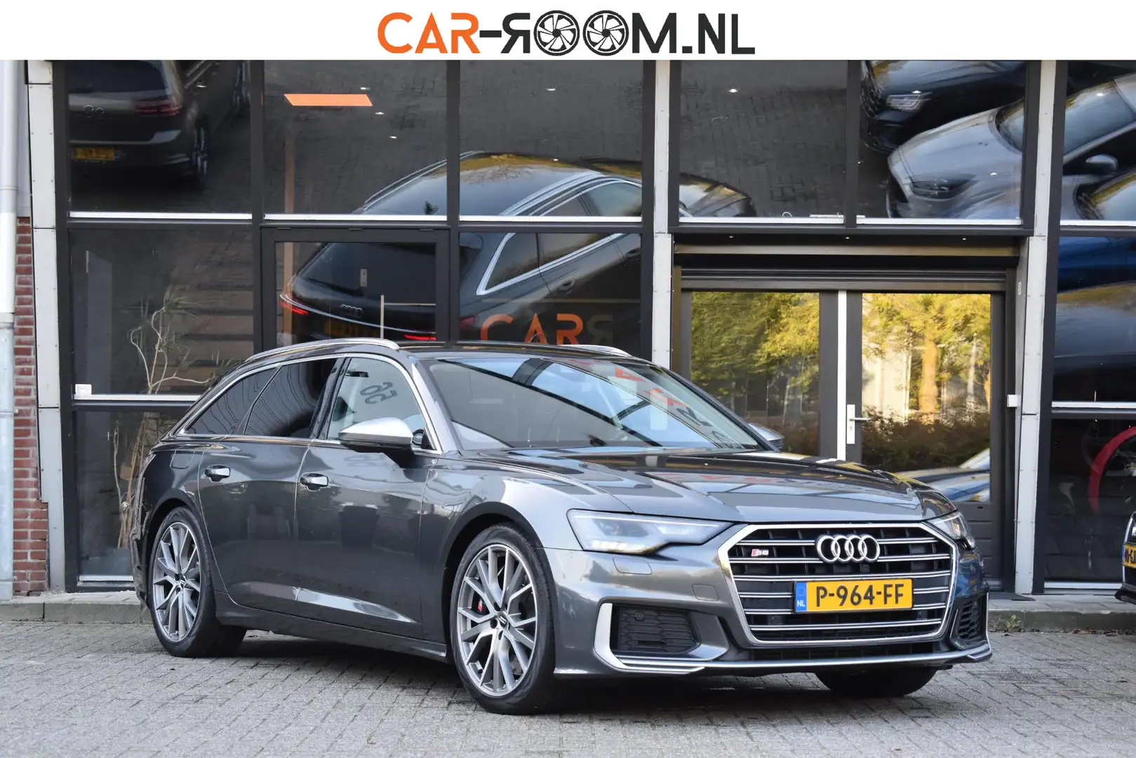 Audi S6 3.0 TDI quattro Memory Lane Keyless ACC 350PK Gris - 1