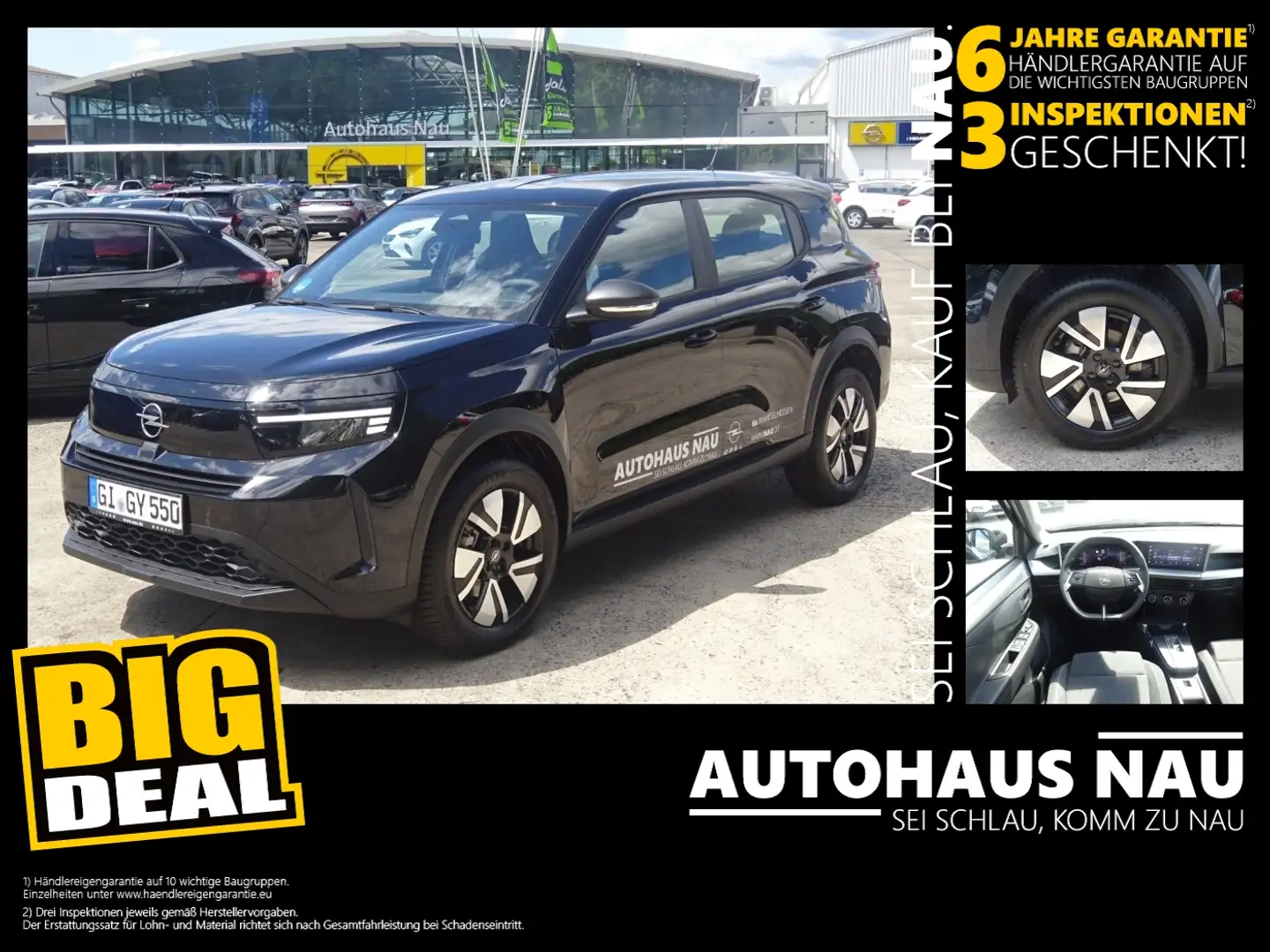 Opel Frontera 1.2 Edition Mild-Hybrid inkl. Big Deal! Noir - 1