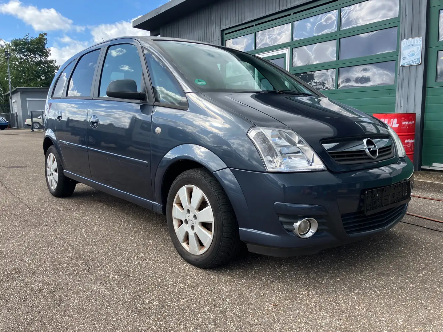 Opel Meriva 1.6 Cosmo Automatik Sitzheizung Klima Tempomat Bleu - 1