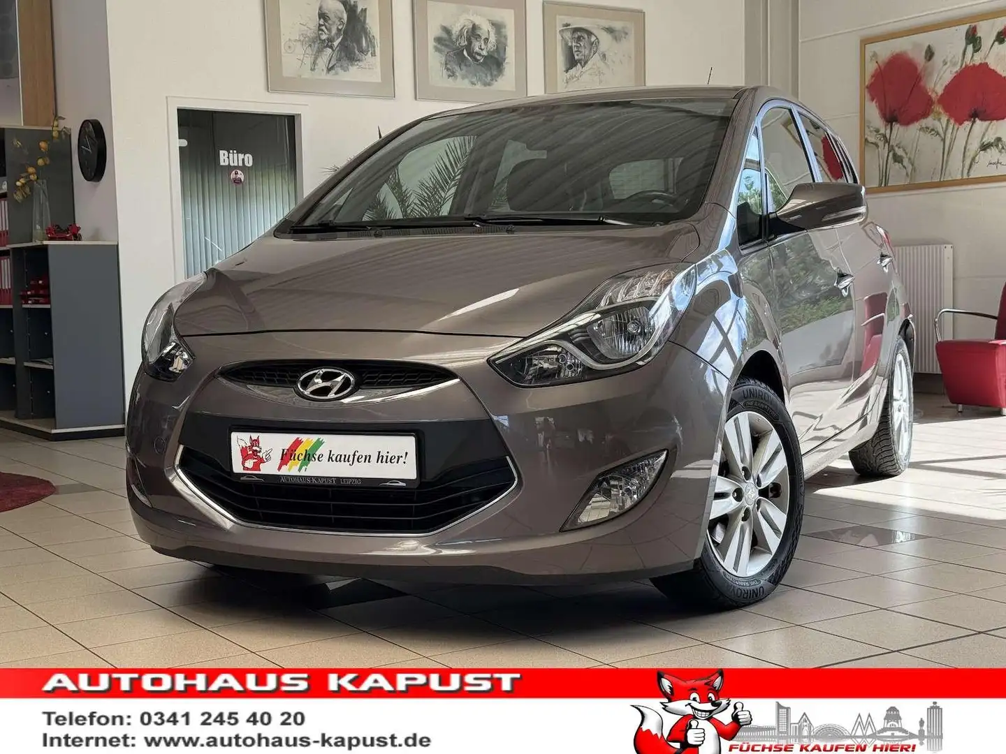 Hyundai iX20 FIFA world Cup Edition Automatik/LEDER/AHK/ Brun - 1