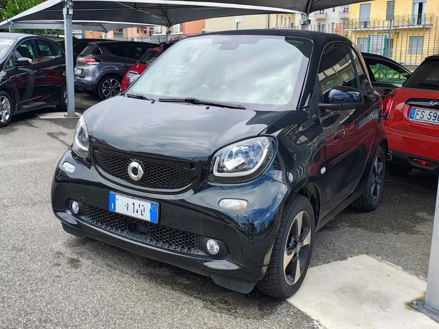 smart forTwo Fortwo 0.9 t Perfect 90cv twinamic Negru - 1