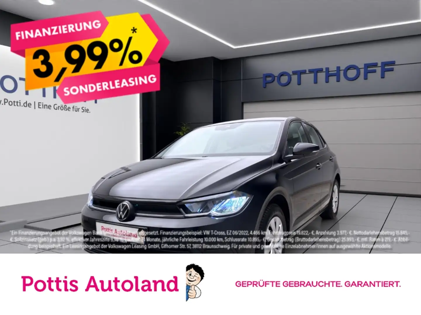 Volkswagen Polo 1.0 MPI LIFE PDC DAB+ KLIMA SITZHZG Schwarz - 1