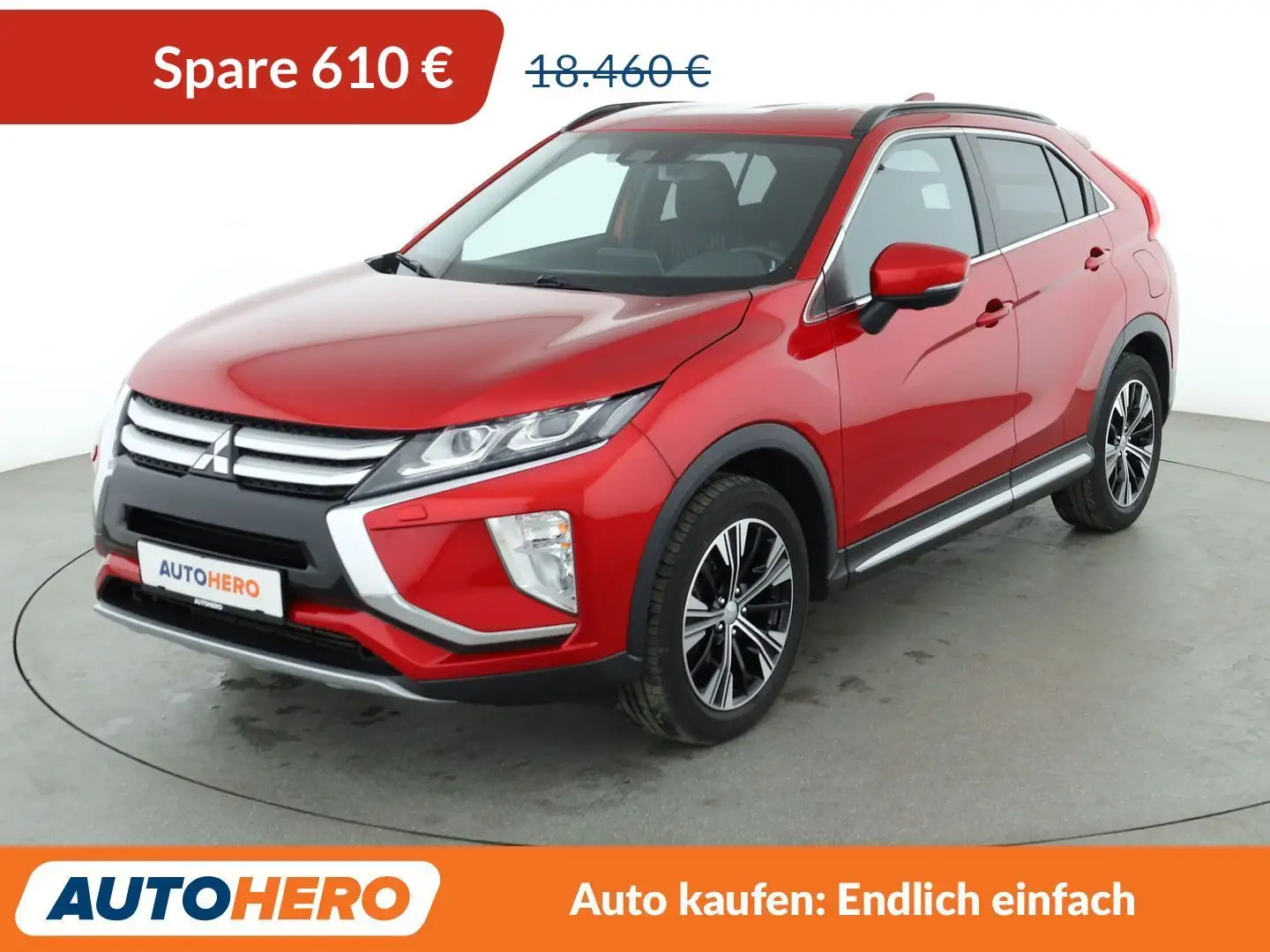 Mitsubishi Eclipse Cross 1.5 T-MIVEC Active+ 4WD Aut*LED*ACC*CAM*SHZ*AHK* Rot - 1