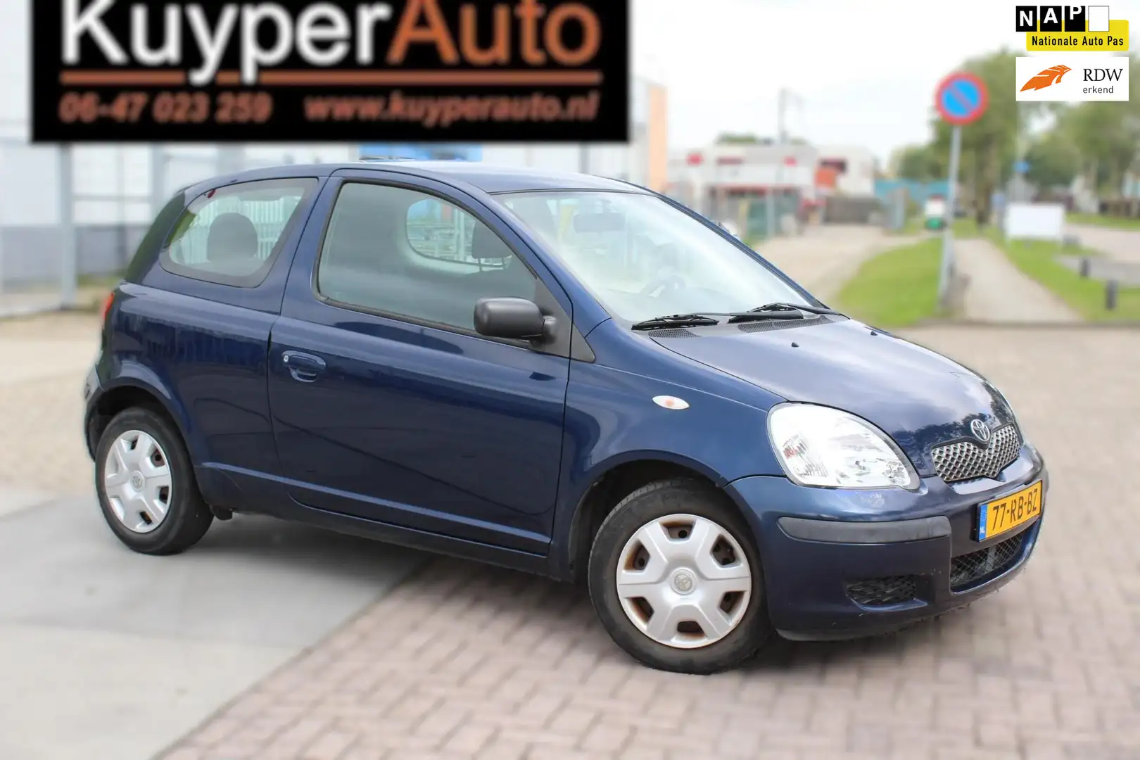 Toyota Yaris 1.3 VVT-i Idols airco nap DEALER ONDERHOUDEN Bleu - 1