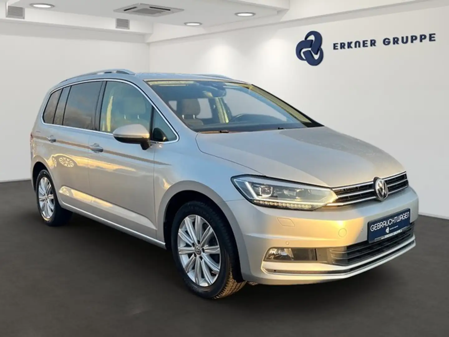 Volkswagen Touran 1.8TSI DSG Highline STNDHZ+NAVI+AHK+KAM+++ Argento - 2