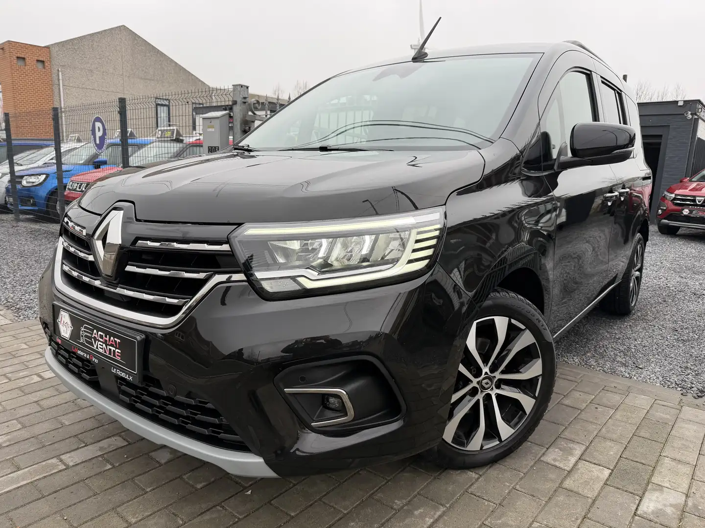 Renault Kangoo 1.3TCe Techno-Navi-Cam🔝73.182 km🔝 Noir - 1