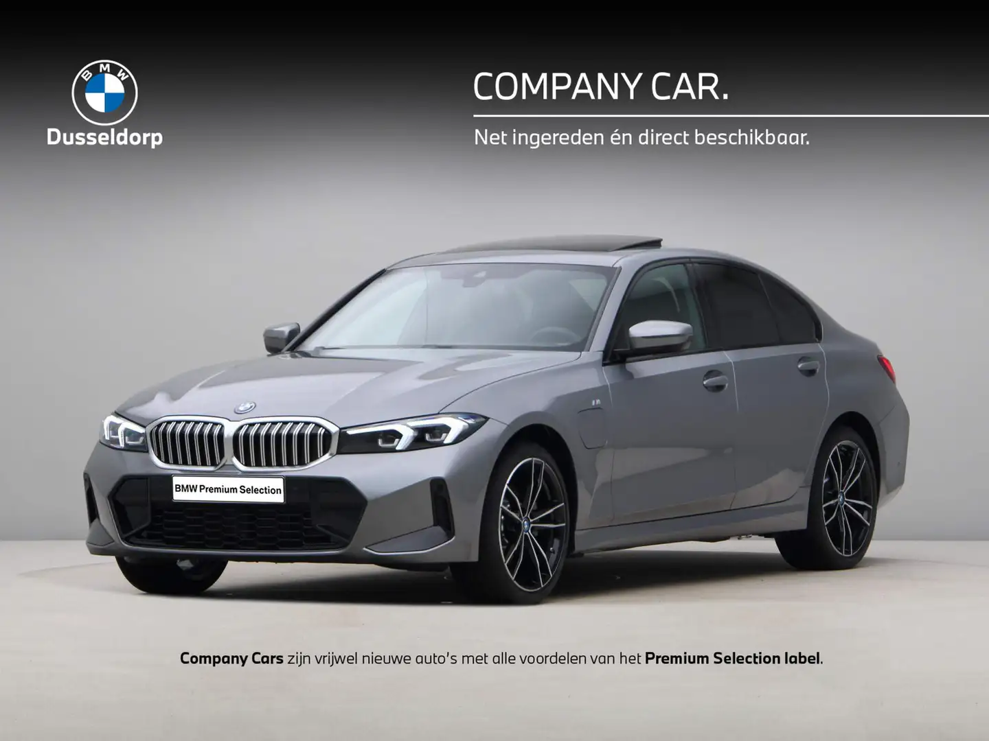 BMW 320 3 Serie Sedan 320e M Sport Šedá - 1