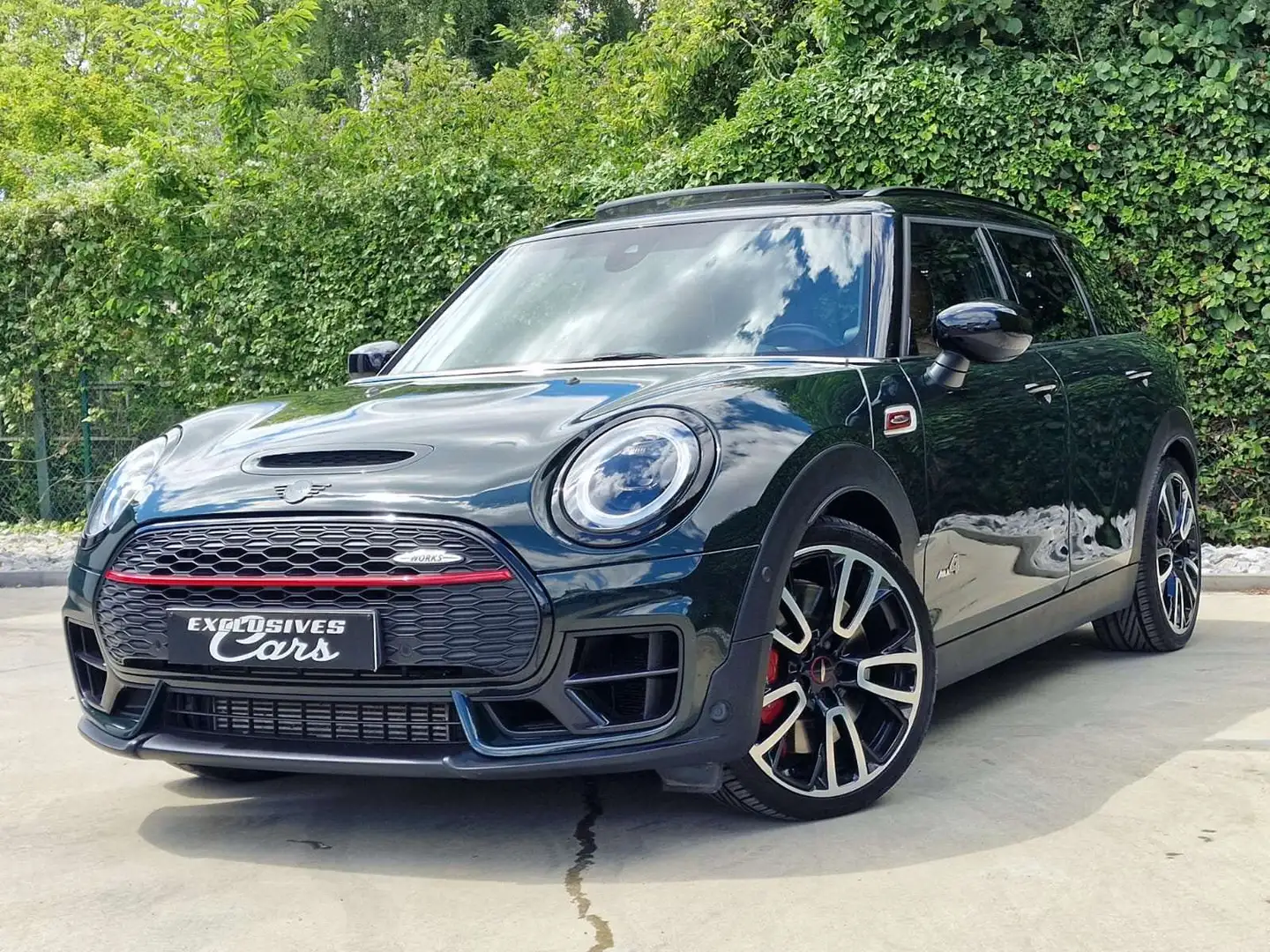 MINI John Cooper Works Clubman 2.0AS ALL4 PANO HEAD-UP CAMERA GPS CUIR HARMAN Vert - 1