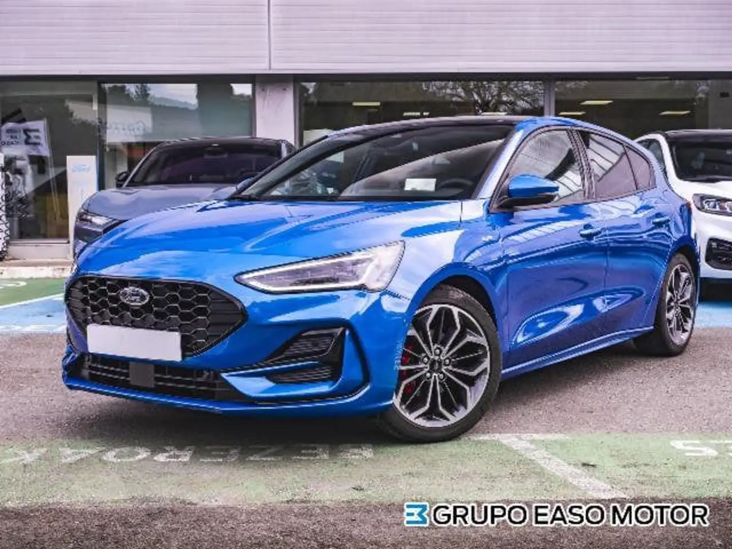 Ford Focus 1.0 Ecoboost MHEV ST-Line X 125 Blauw - 2