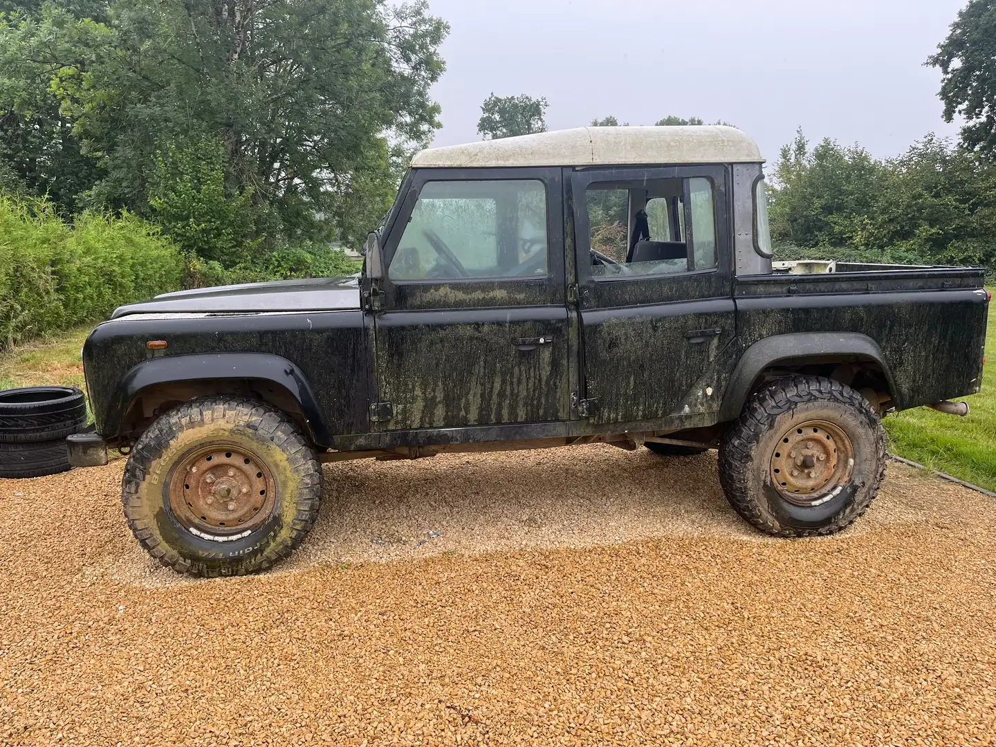 Land Rover Defender 2.5 Td5 Pick-up E Noir - 2