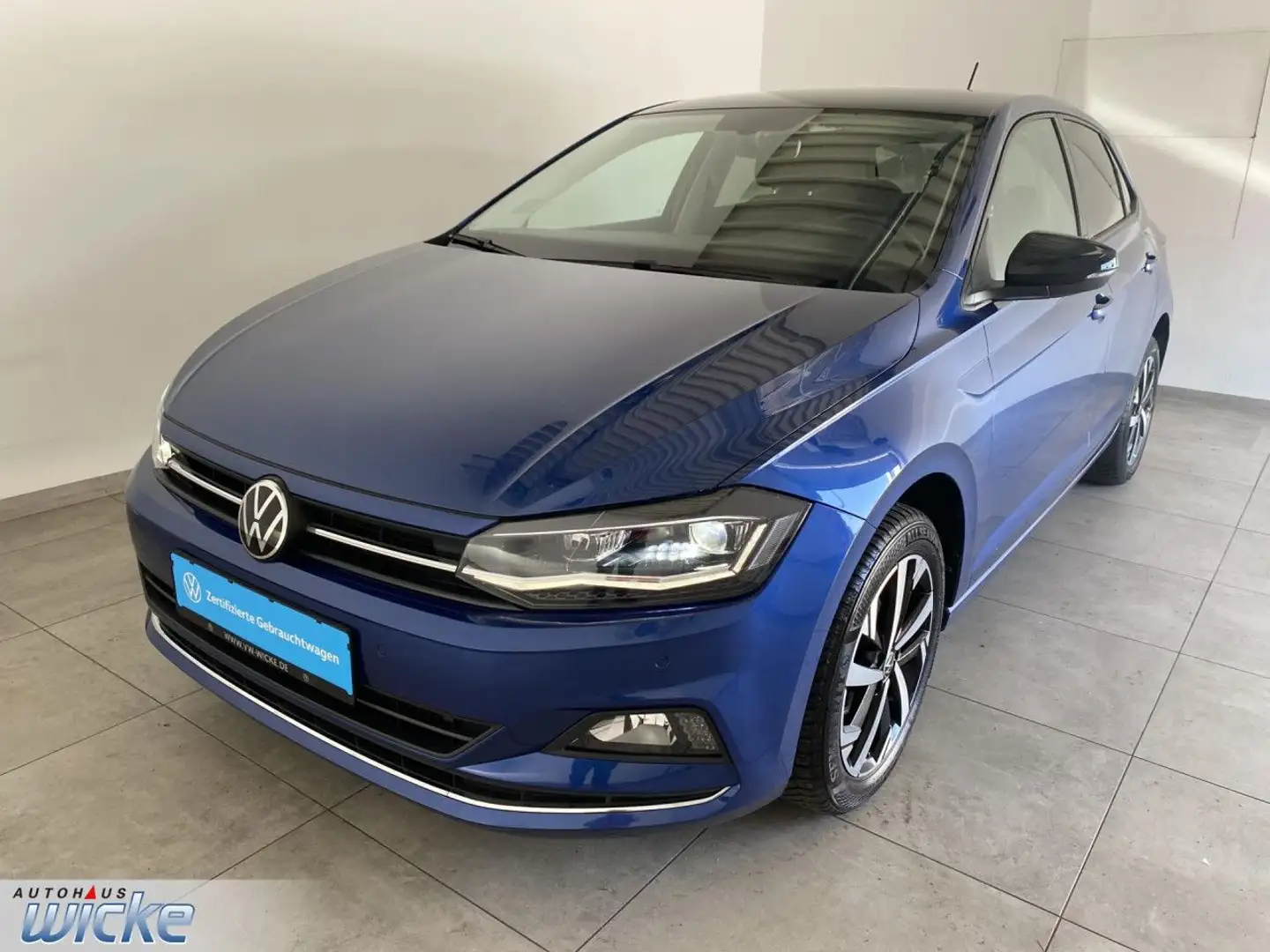 Volkswagen Polo 1.0 TSI DSG Highline NAVI KLIMA LED PDC Blau - 2