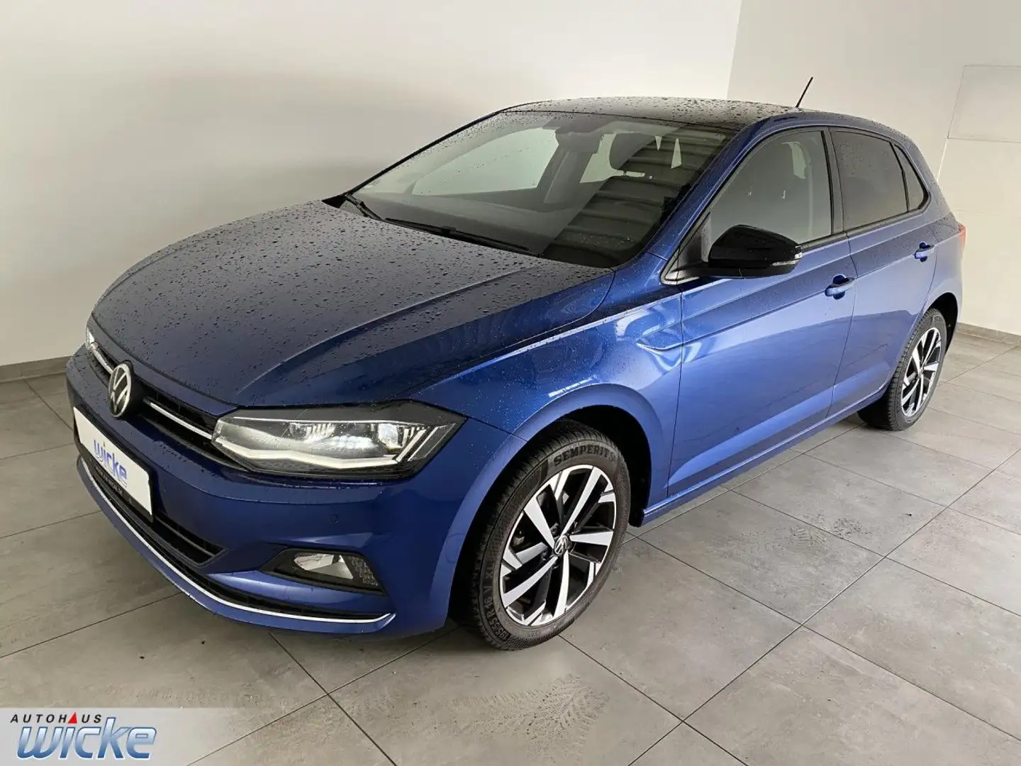 Volkswagen Polo 1.0 TSI DSG Highline NAVI KLIMA LED PDC Синій - 2