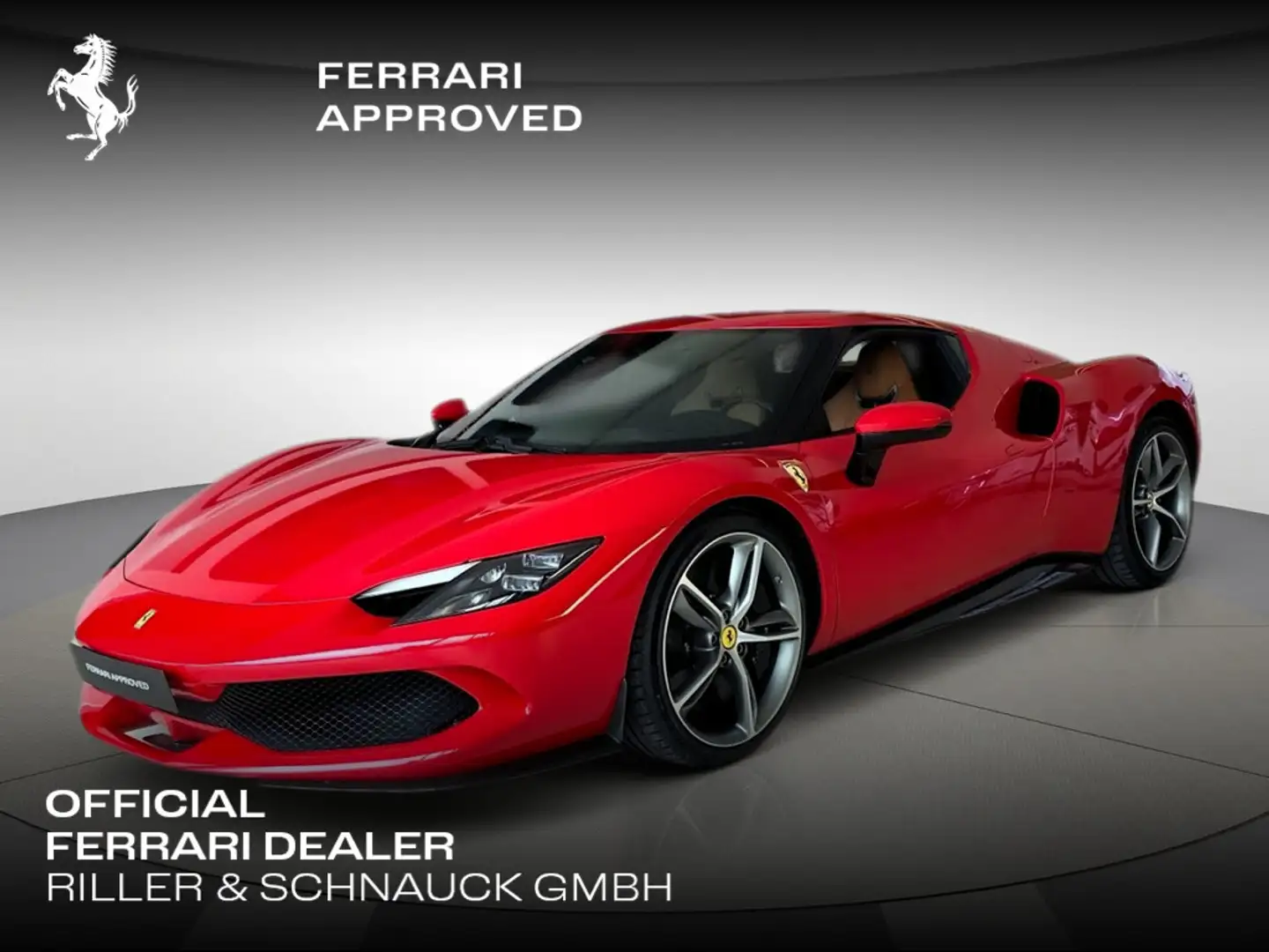 Ferrari 296 GTB *DAYTONA SEATS*CUOIO INTERIEUR *Rosso Corsa* Rot - 1