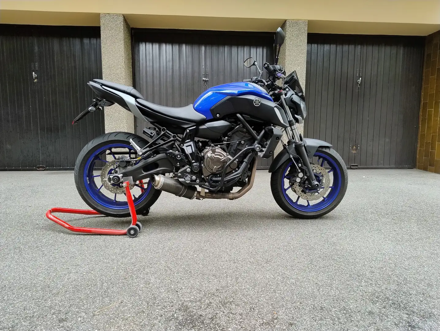 Yamaha MT-07 Albastru - 1