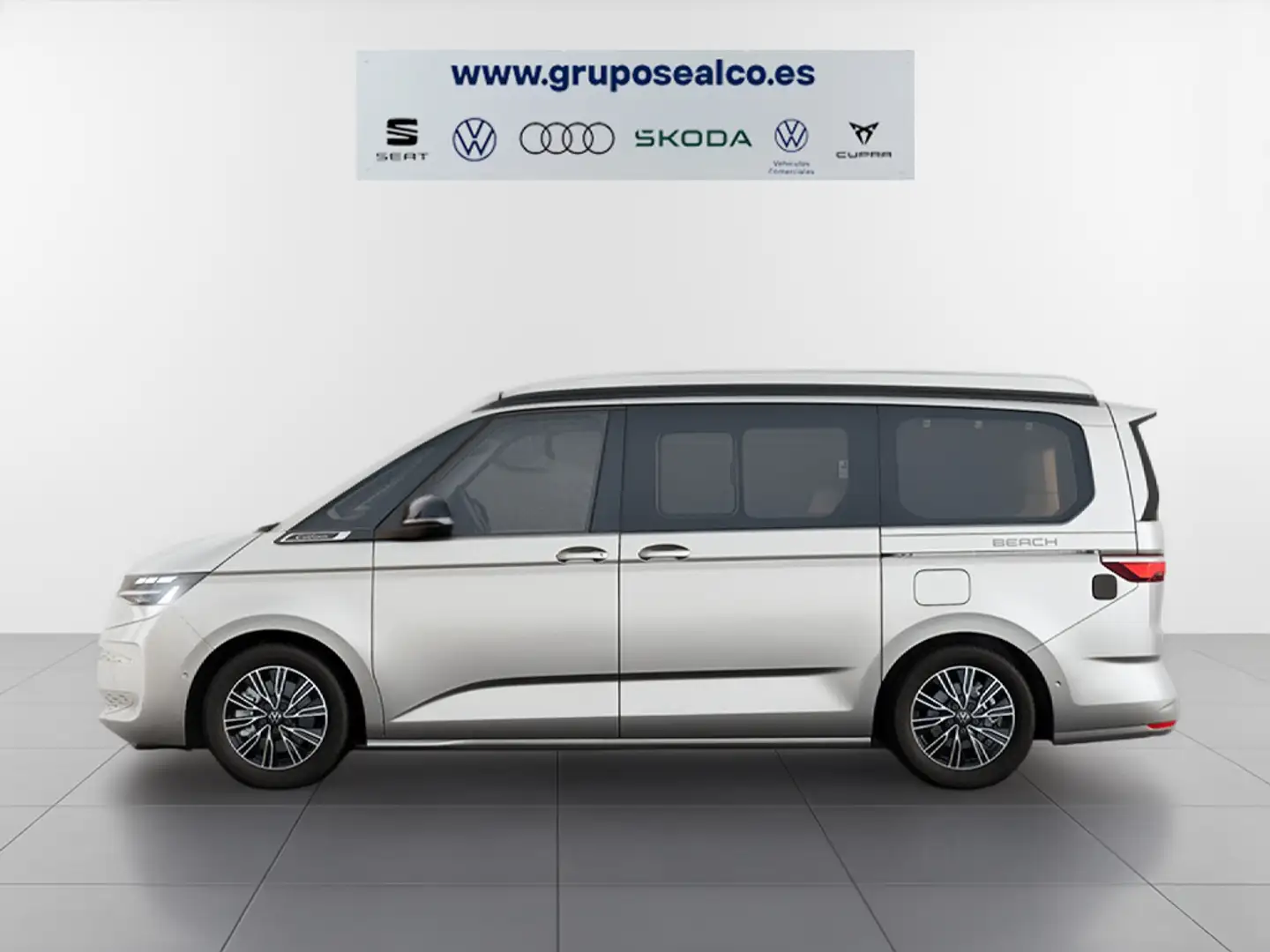 Volkswagen T5 California 1.5 TSI eHybrid Beach Tour DSG 130kW 4motion Plateado - 2