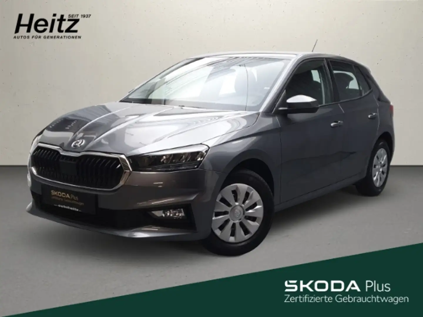 Skoda Fabia 1.0 TSI Essence Klima LED PDC Bluetooth Grau - 1