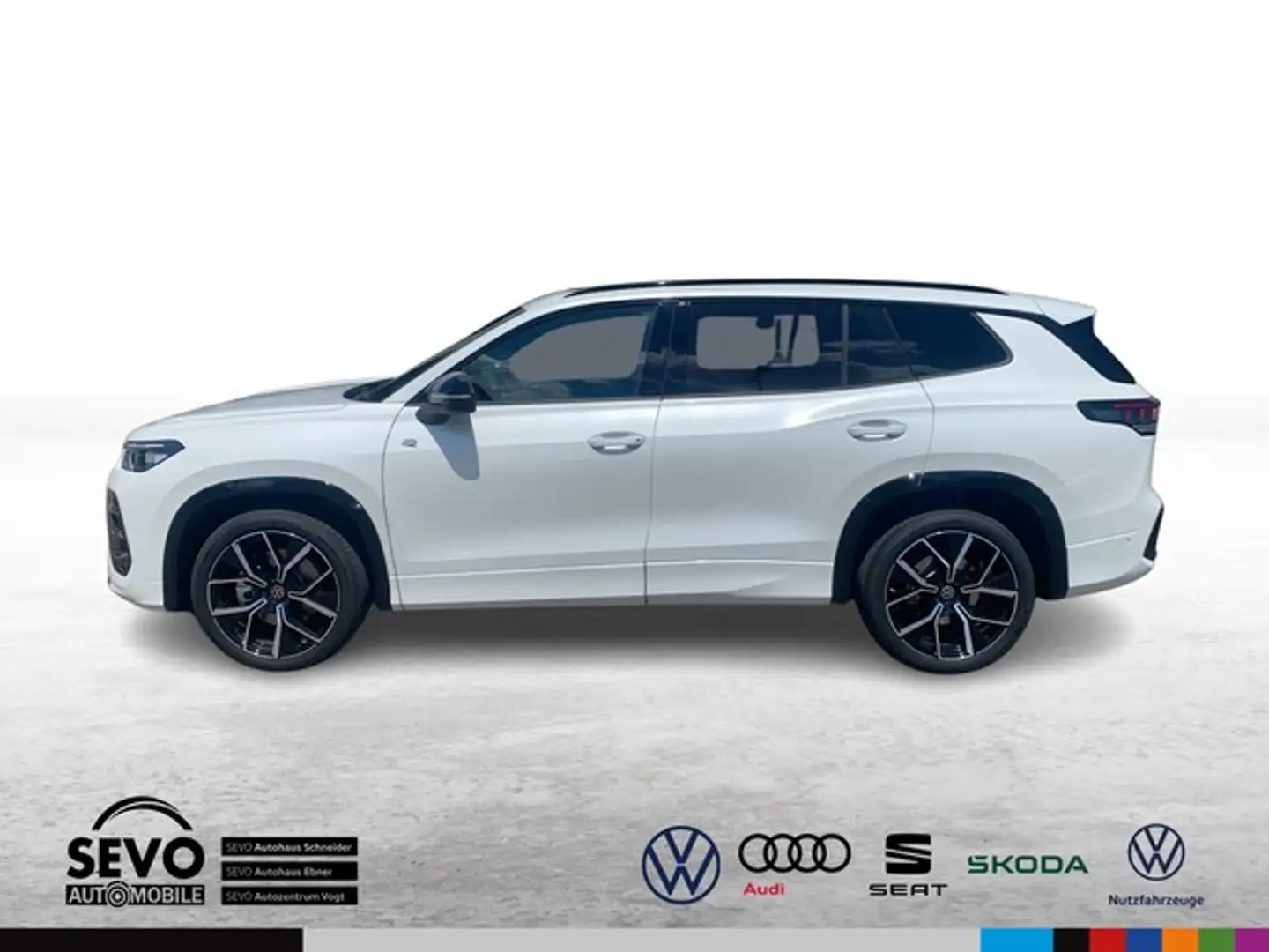 Volkswagen Tayron 2.0 TDI DSG 4MOTION R-Line Weiß - 2