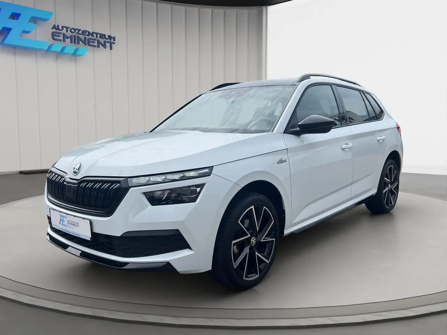 Skoda Kamiq 1.5 TSI DSG Monte Carlo Pano ACC KAMERA LE Weiß - 1