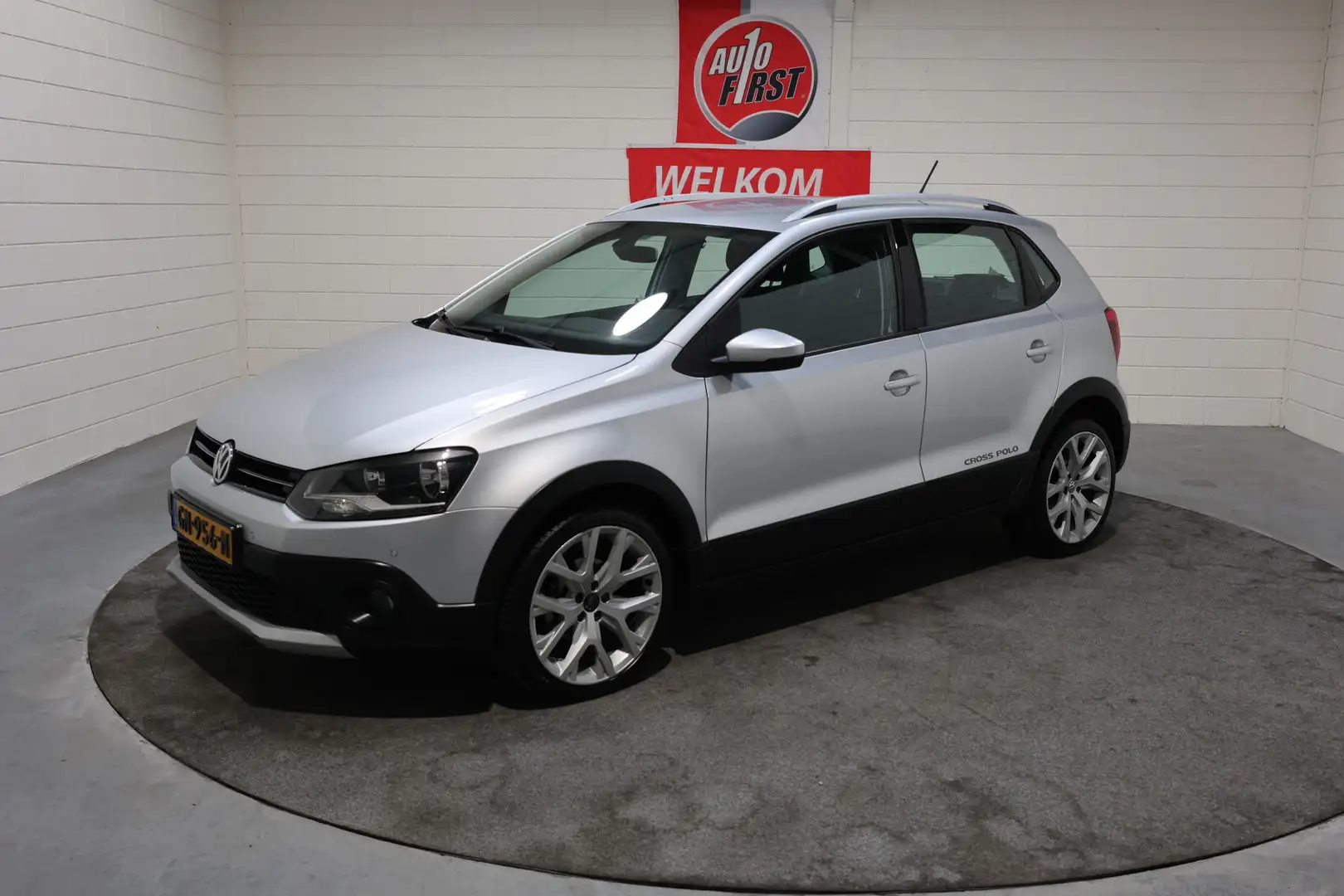 Volkswagen Polo Cross 1.2 TSI Hoge instap, Clima, Cruise, Navigatie, Par Grijs - 1