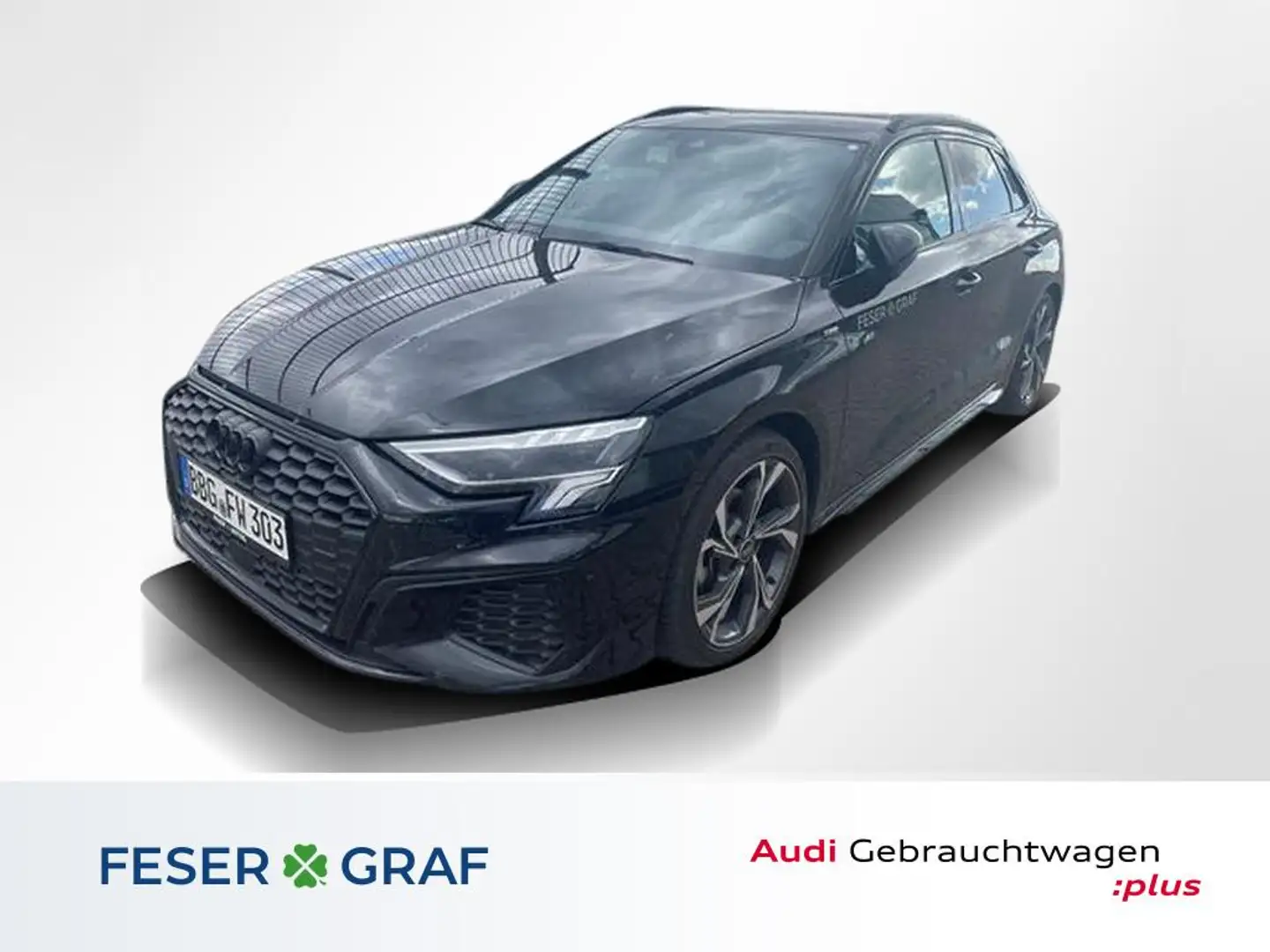 Audi A3 35 TFSI Stronic S-line,LED,Navi+,Kamera,VC Schwarz - 1