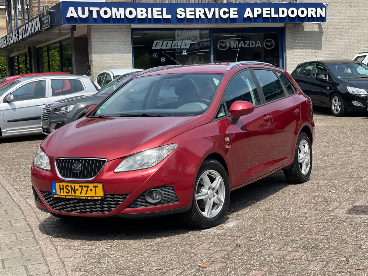 SEAT Ibiza ST 1.2 TSI Style*CLIMA*CR.CONTR*STOELVERW*LM VELGE Rojo - 1