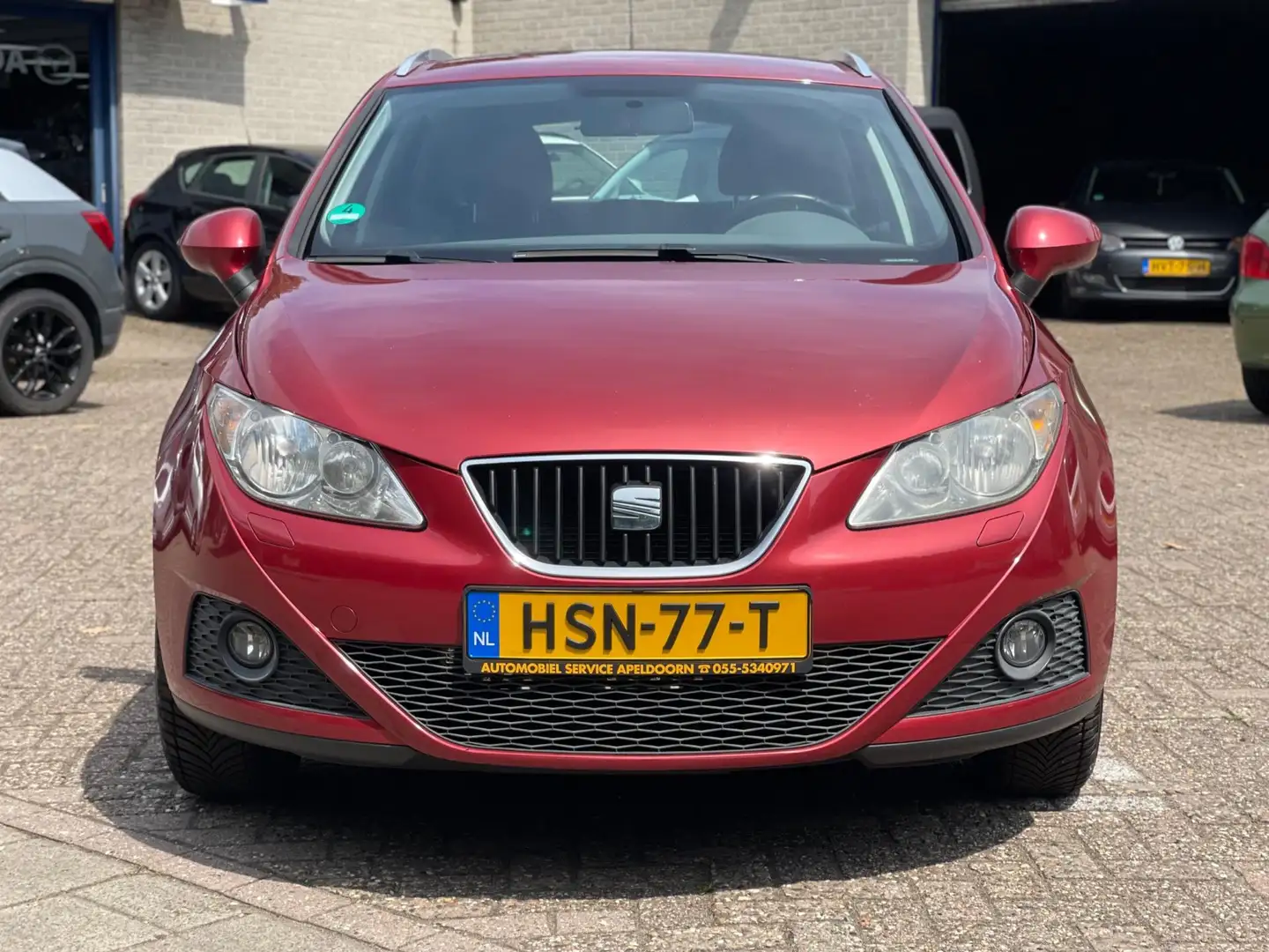 SEAT Ibiza ST 1.2 TSI Style*CLIMA*CR.CONTR*STOELVERW*LM VELGE Rojo - 2