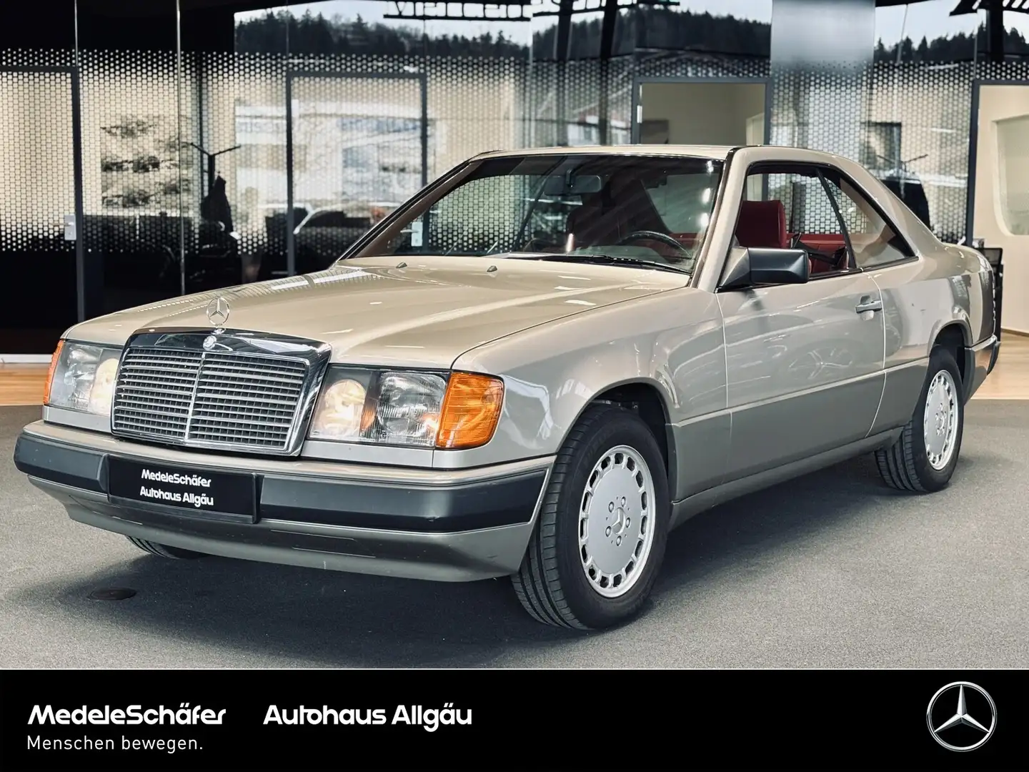 Mercedes-Benz 230 230 CE VelourROT ABS elektrFenster *H-Gutachten* Argent - 1