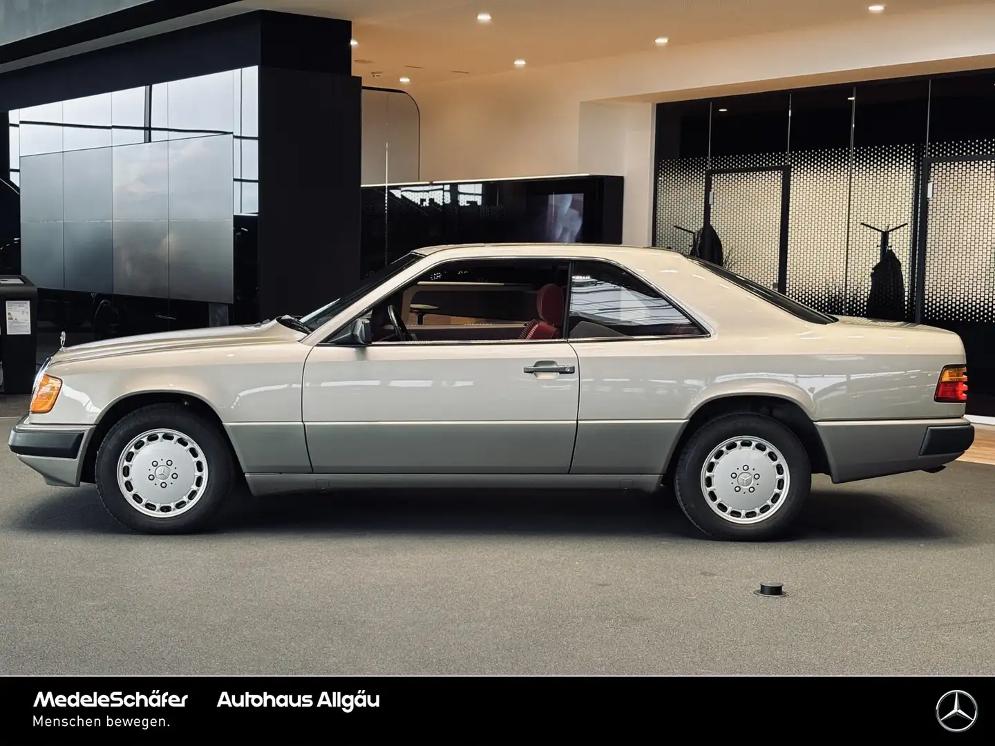 Mercedes-Benz 230 230 CE VelourROT ABS elektrFenster *H-Gutachten* Argent - 2