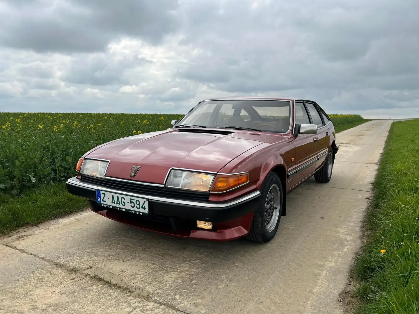 Rover SD 2.6 6CYLINDRE ** OLDTIMER ** Red - 1
