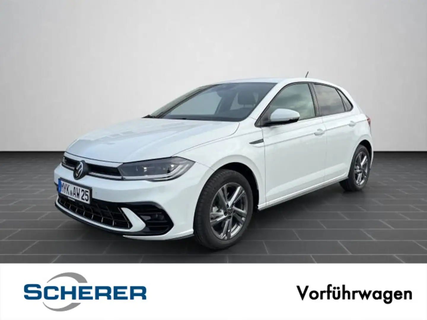 Volkswagen Polo 1.0 TSI *R-Line* Navi Climatr. R-Kamera ACC Weiß - 1