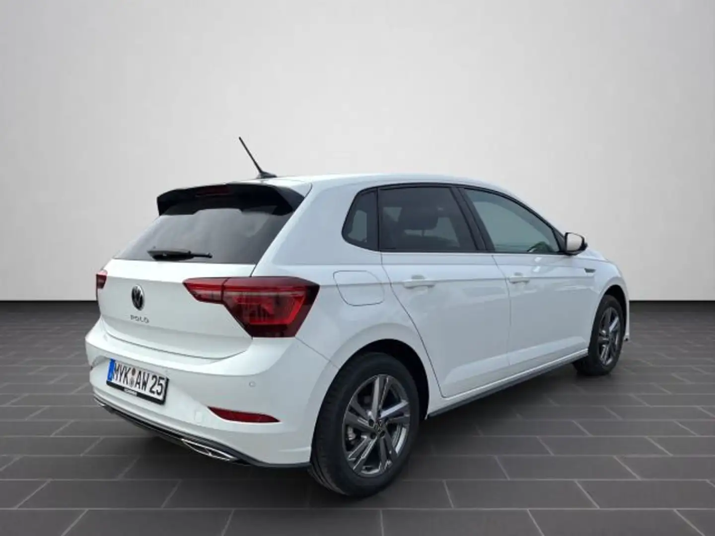 Volkswagen Polo 1.0 TSI *R-Line* Navi Climatr. R-Kamera ACC Weiß - 2