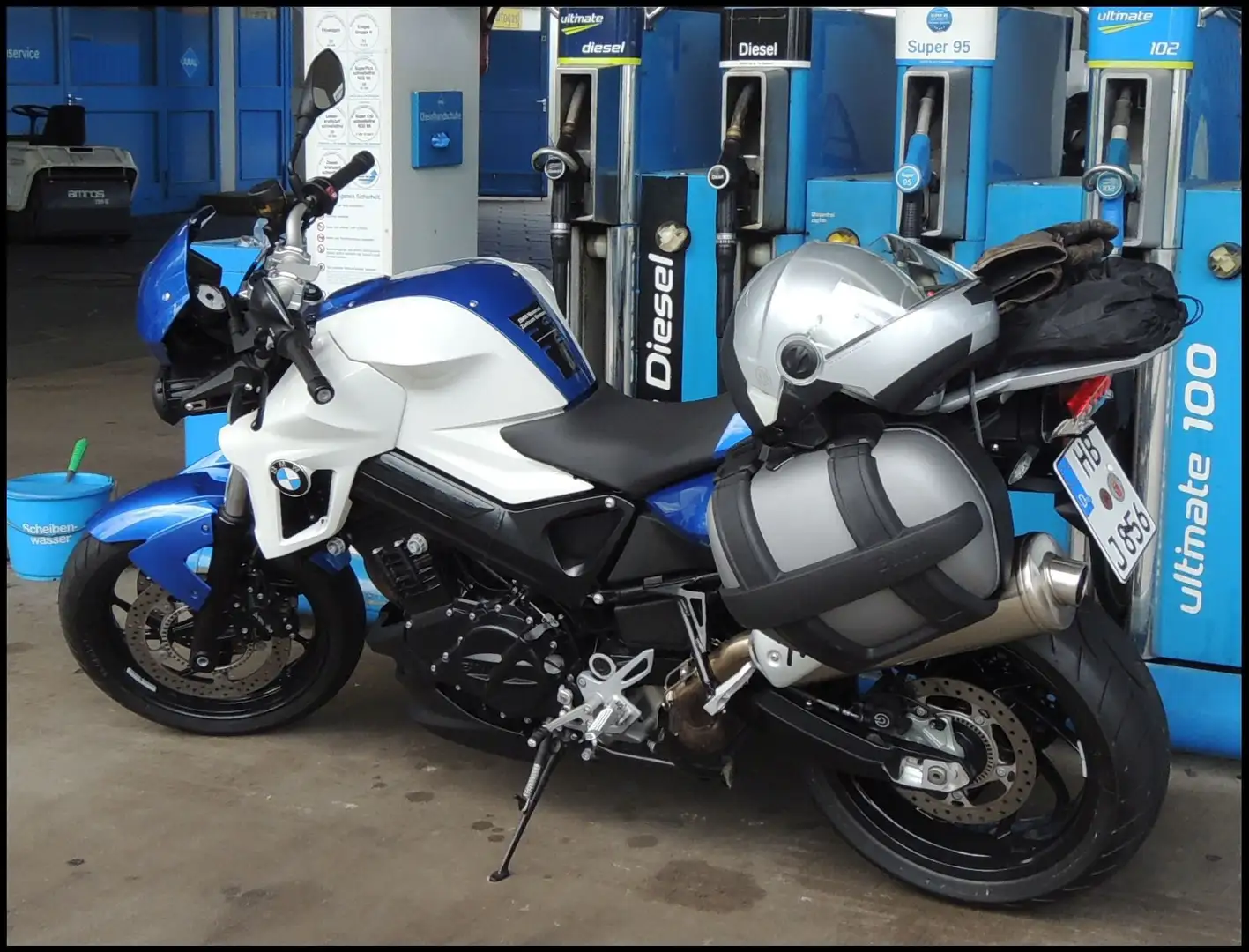 BMW F 800 R Albastru - 1