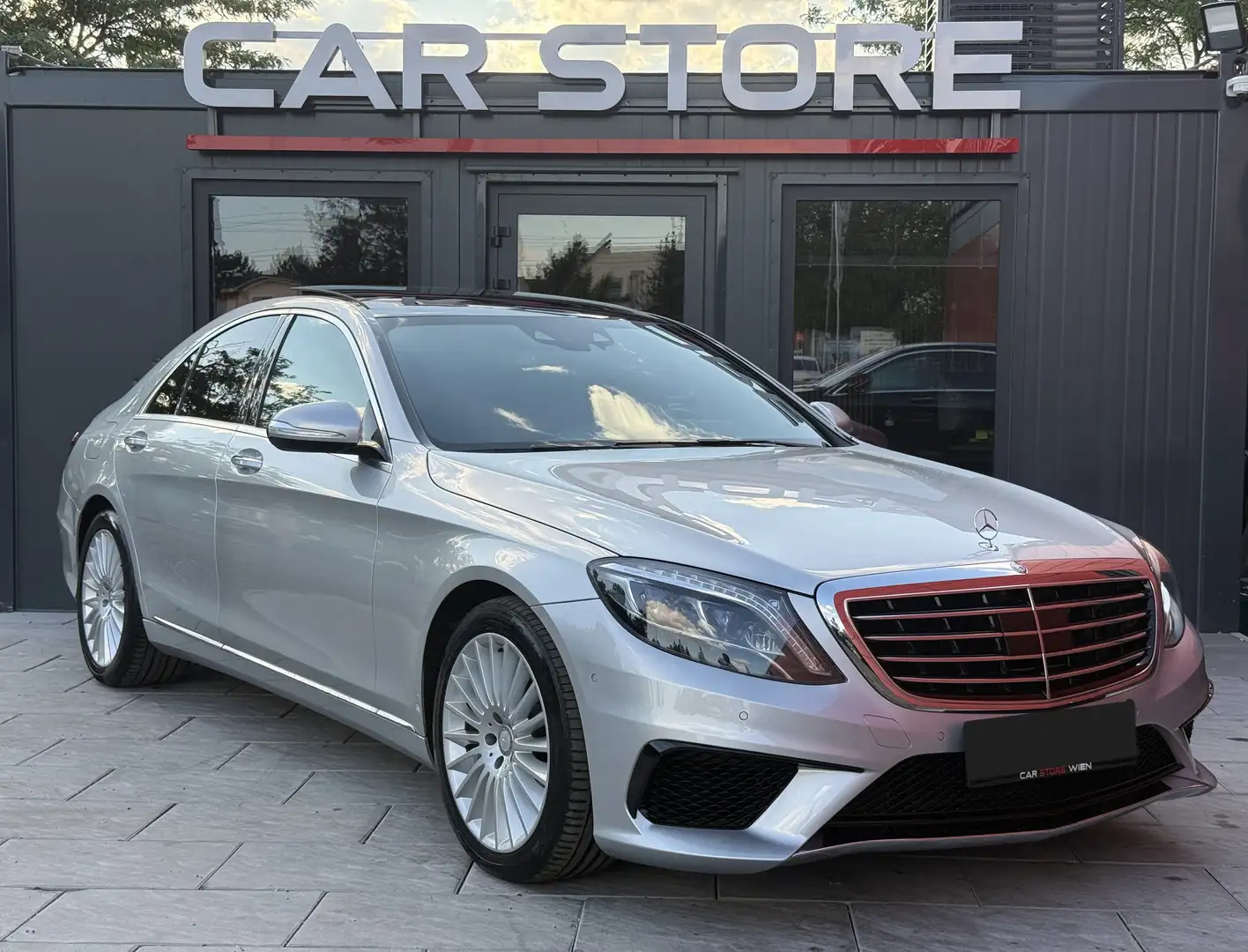 Mercedes-Benz S 350 d|4Matic|Pano|Distronic|Burmester|Kamera|Softclose Silber - 1