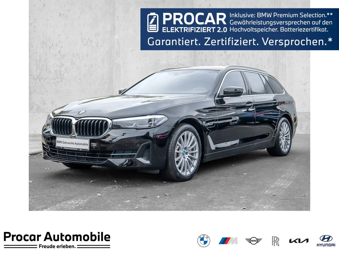 BMW 520 e NAVI LED PDC V+H DAB Tempomat Sitzheiz. Braun - 1