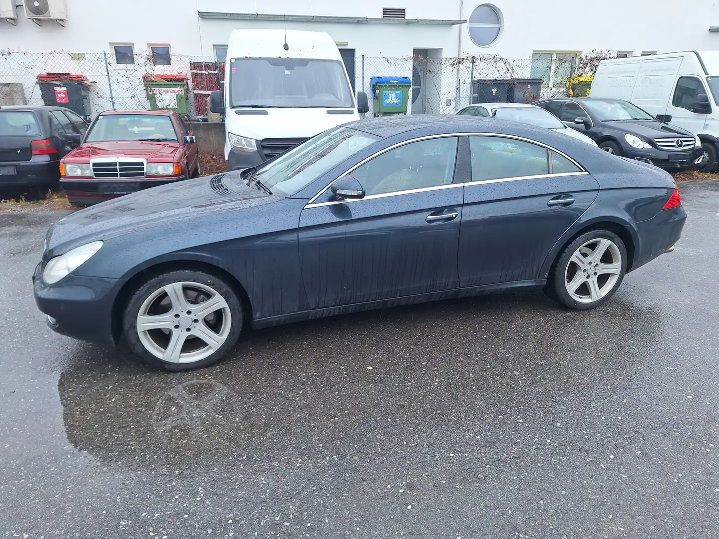 Mercedes-Benz CLS 320 CDI Schiebedach Neu Pickerl Servis & Winterreifen Blau - 2