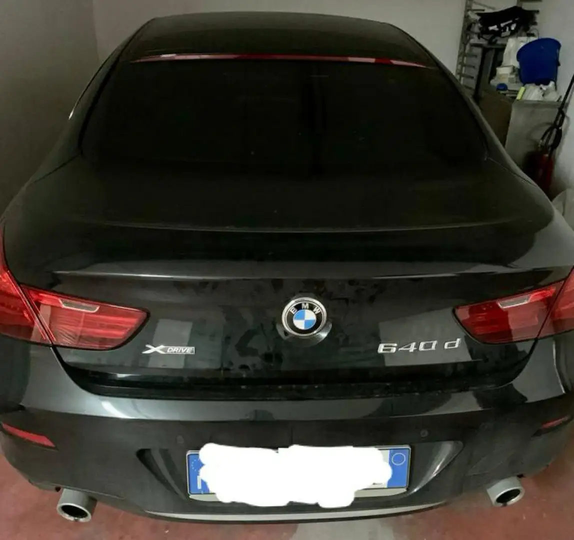 BMW 640 640d Gran Coupe xdrive Luxury auto Fekete - 1