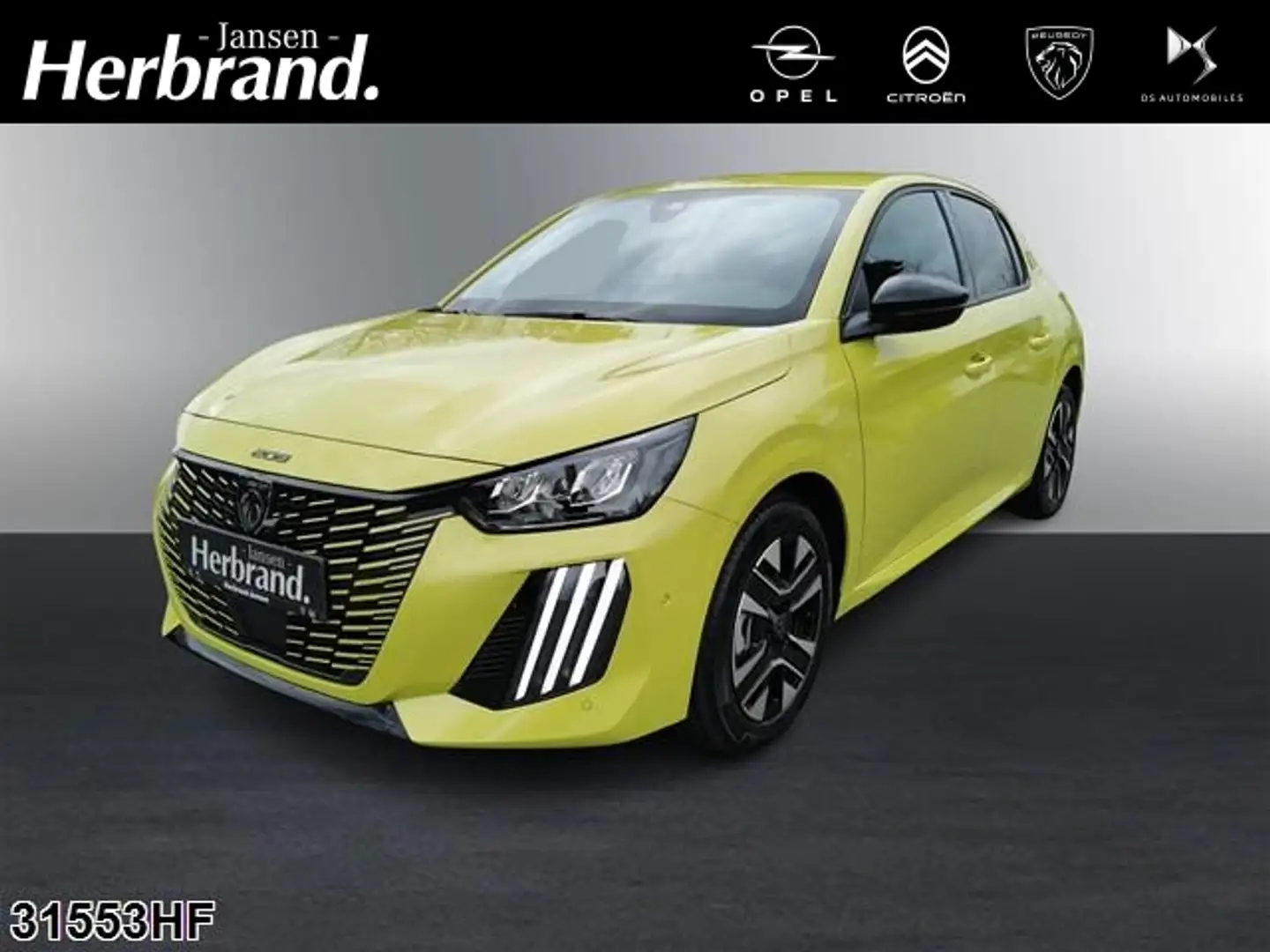 Peugeot 208 Allure +DAB+KLIMA+TEMPOMAT+LED+ Gelb - 1