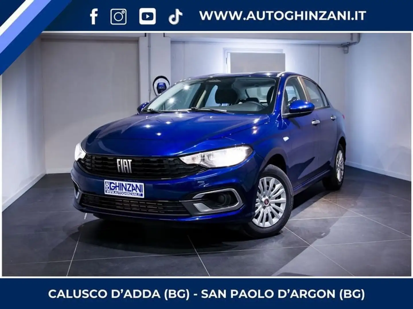 Fiat Tipo 1.6 Mjt S&S 4 porte Kék - 1