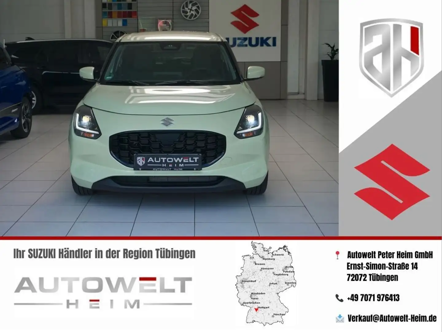 Suzuki Swift Comfort+*Tempomat*Klimaautomatik*Automatik Żółty - 1