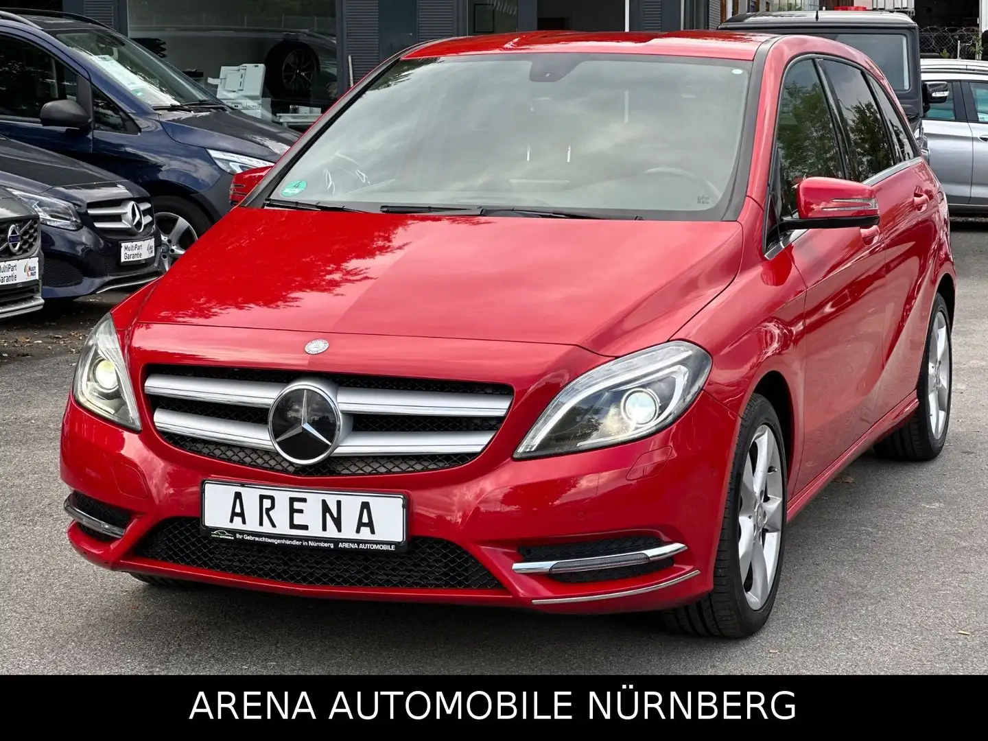 Mercedes-Benz B 180 B180 CDI Sportpacket*Xenon*Navi*Ahk*Teilleder Roşu - 1