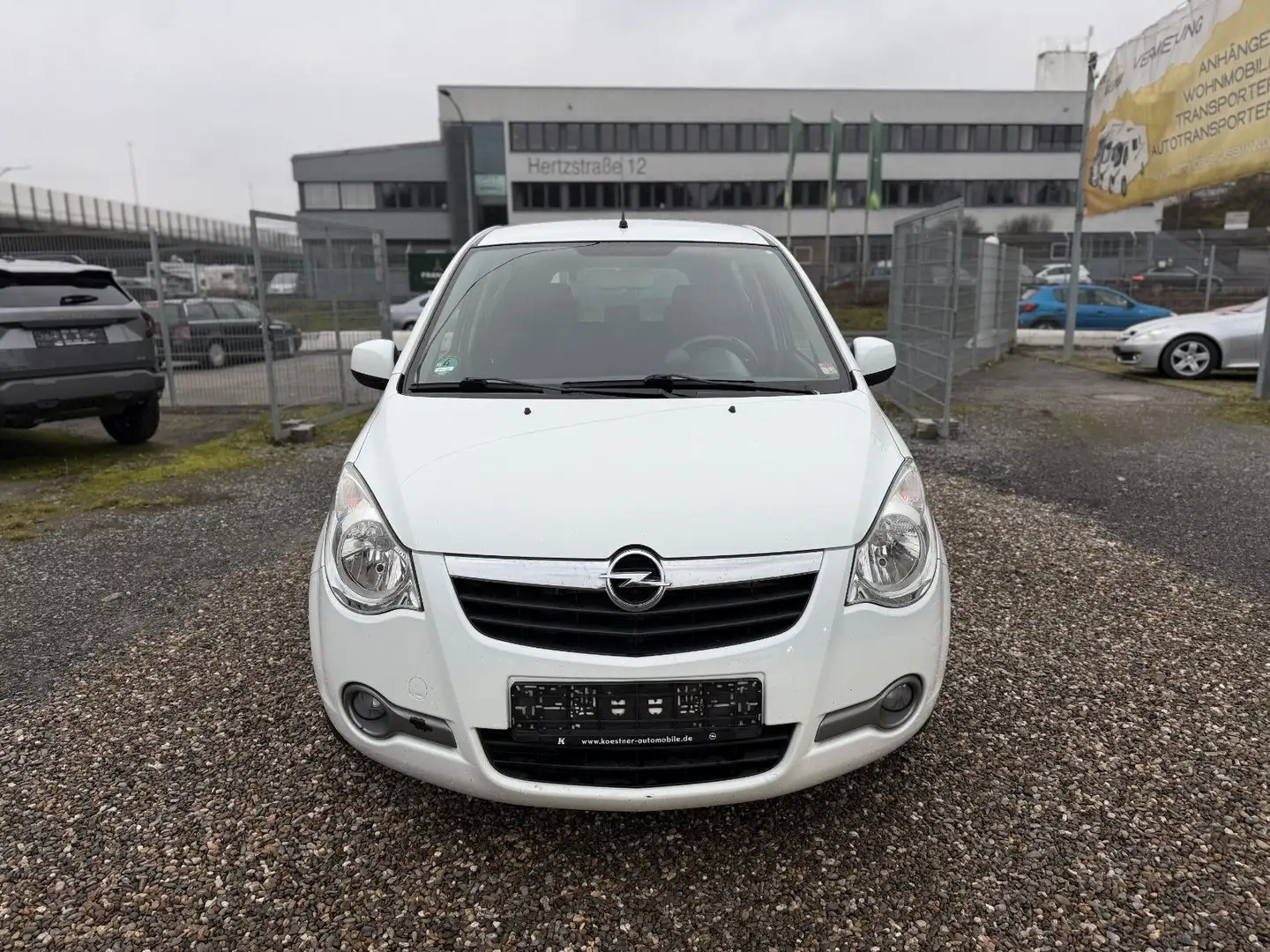 Opel Agila B 1.0i Edition Klima 1.Hand Scheckheft Tüv Weiß - 2