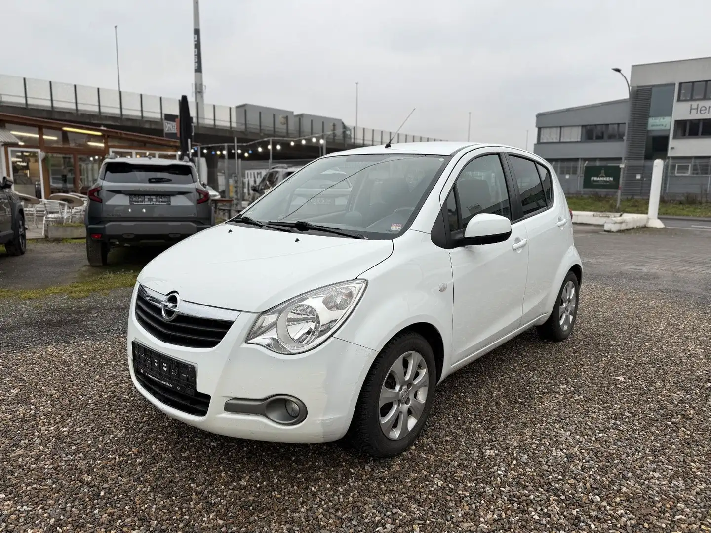 Opel Agila B 1.0i Edition Klima 1.Hand Scheckheft Tüv Weiß - 1