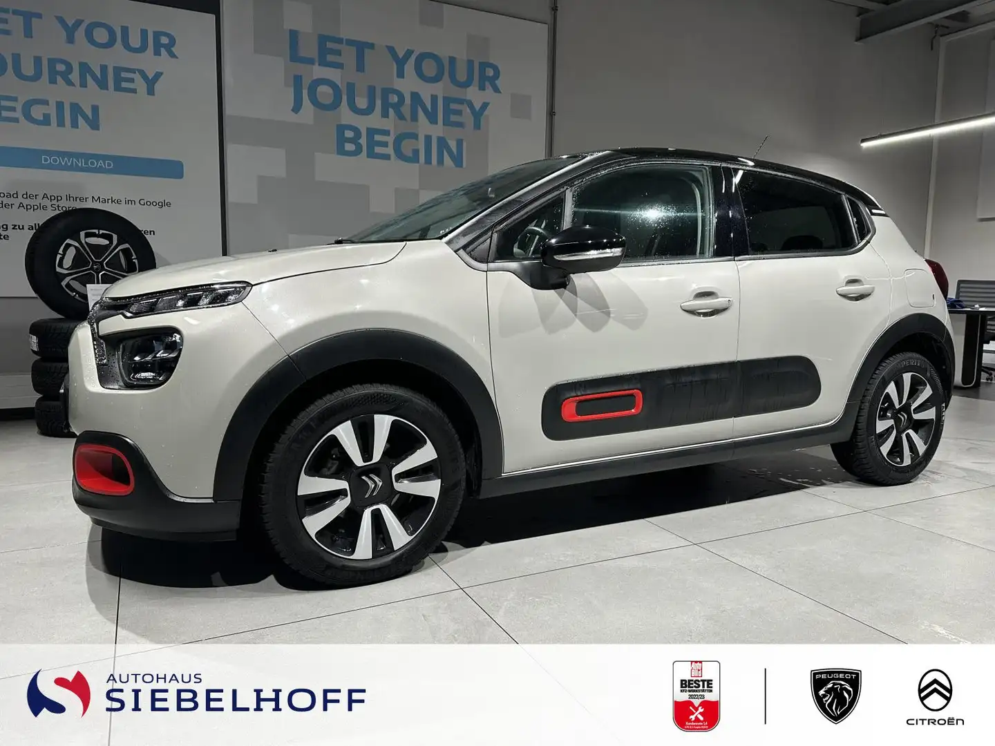 Citroen C3 Shine PureTech 110 EAT6 Бежевий - 1