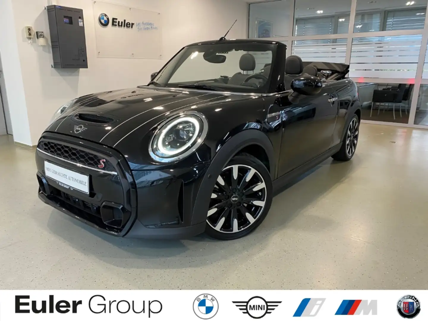 MINI Cooper S Cabrio A El. Verdeck Navi Digitales Cockpit LED ACC Mehrz Schwarz - 1