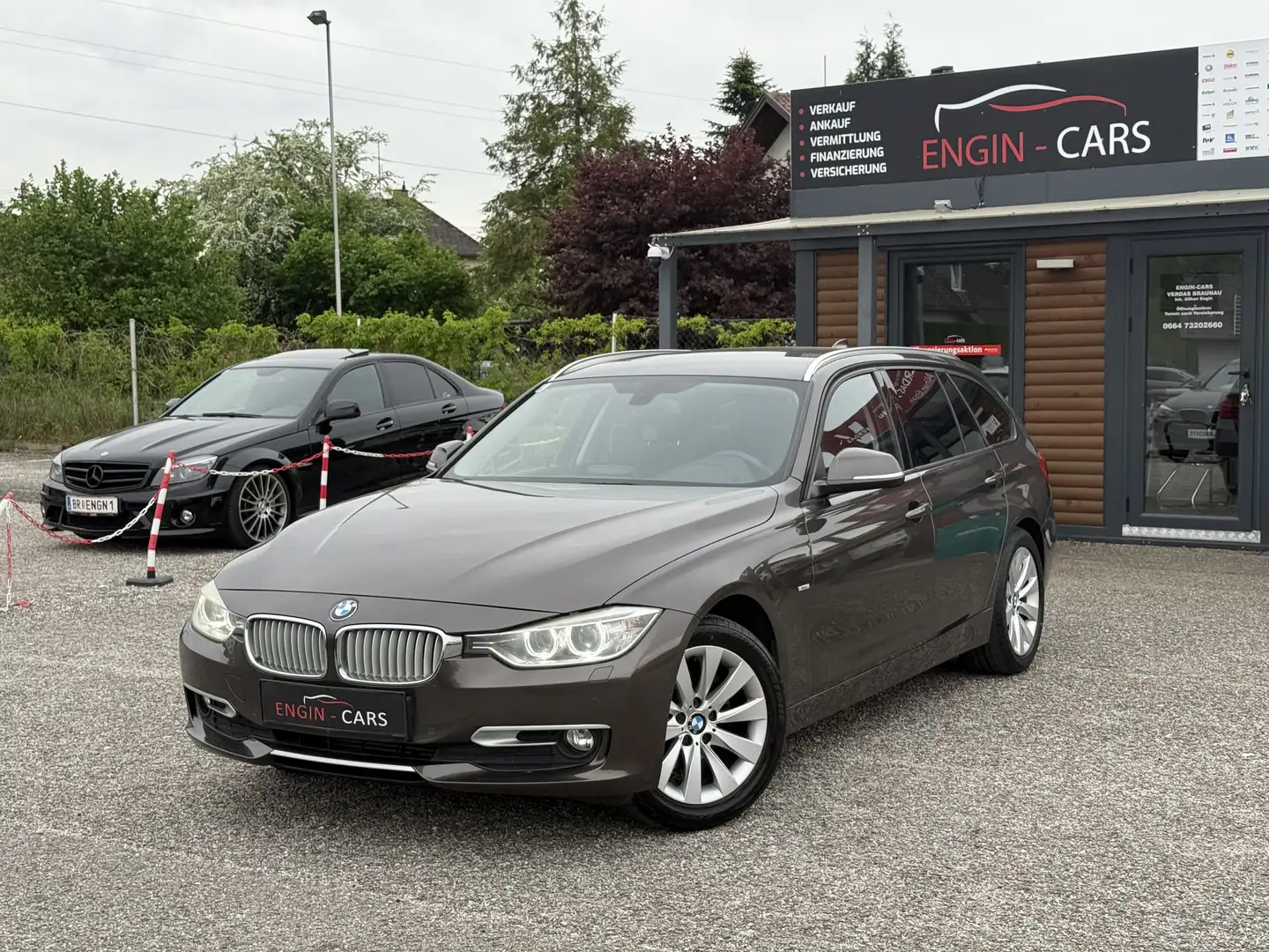 BMW 316 316d Modern Touring Brun - 1