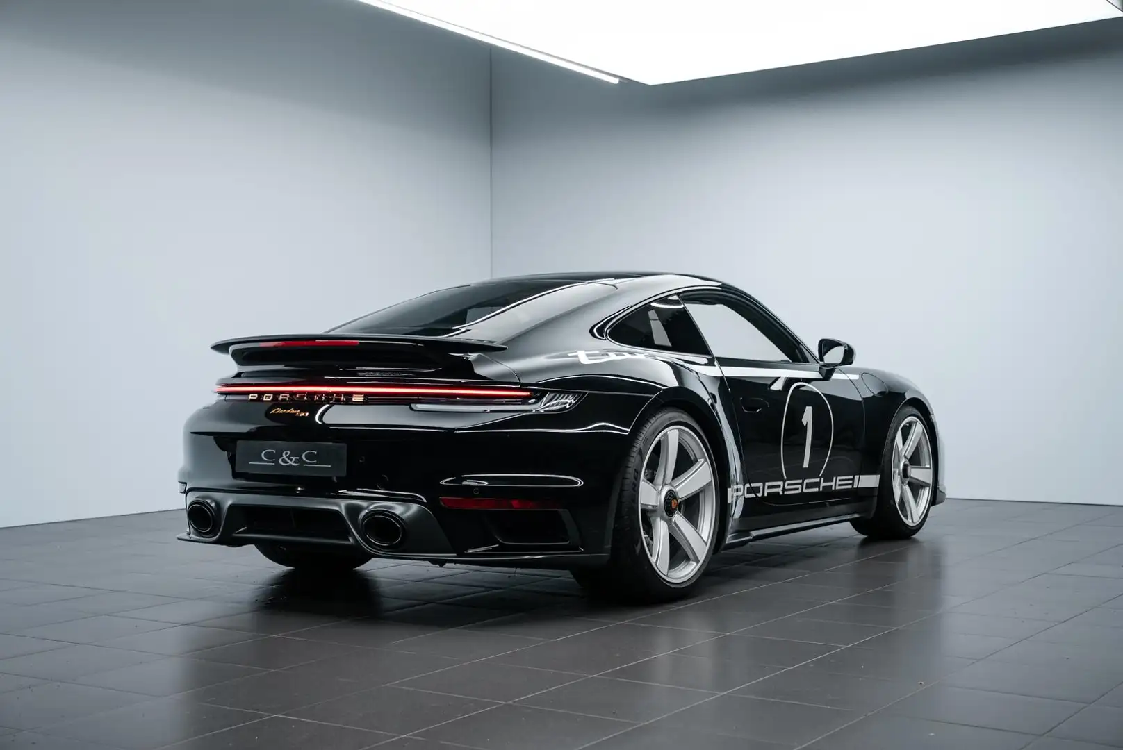 Porsche 992 Turbo 50 Jahre HERITAGE/360/BURM. Noir - 2