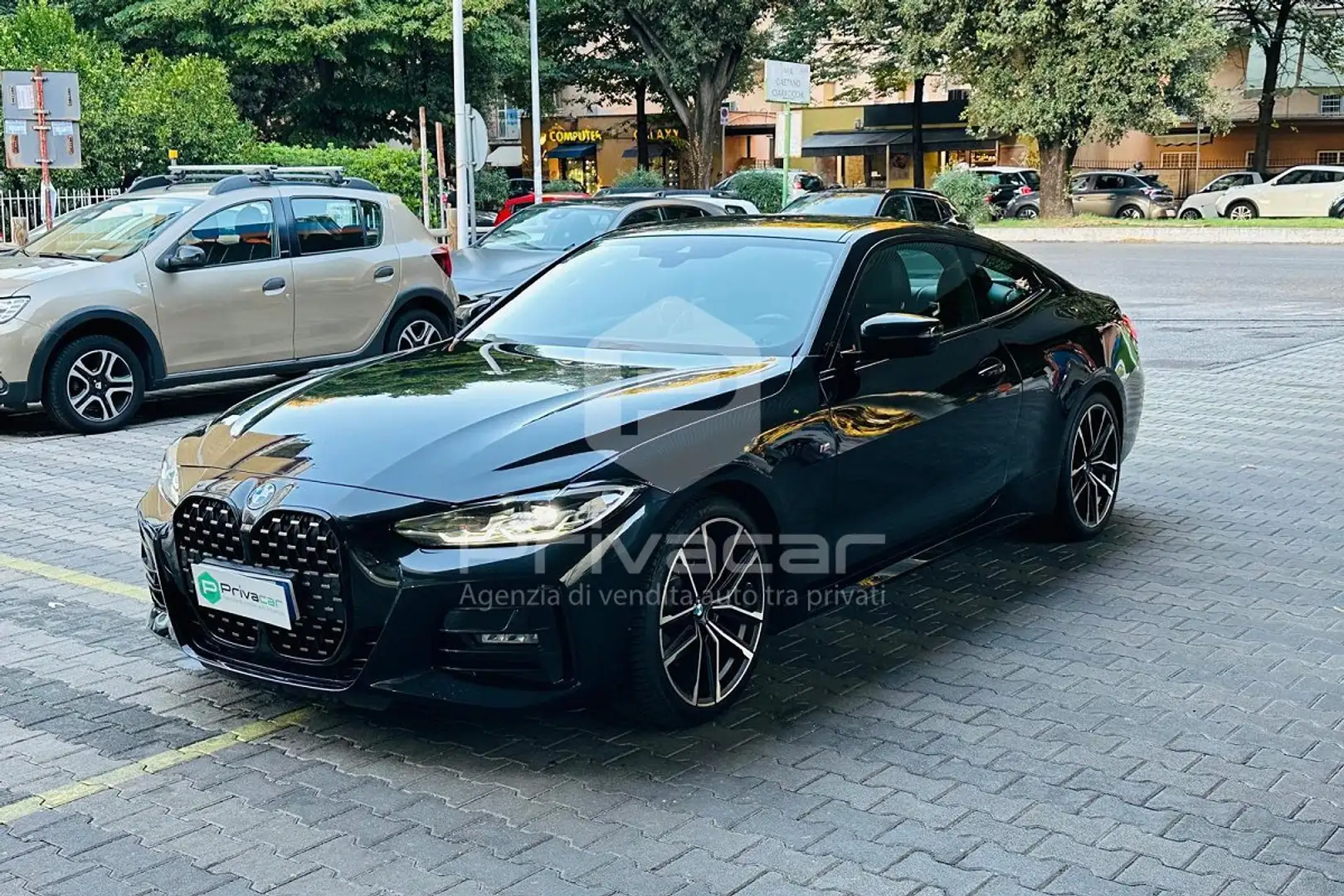 BMW 420 420d 48V Coupé Msport Nero - 1