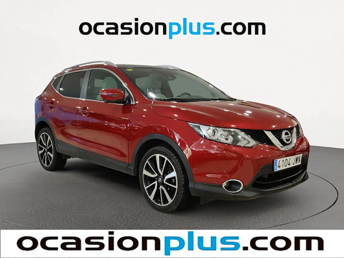 Nissan Qashqai 1.6 DIG-T Tekna 4x2 Rojo - 2