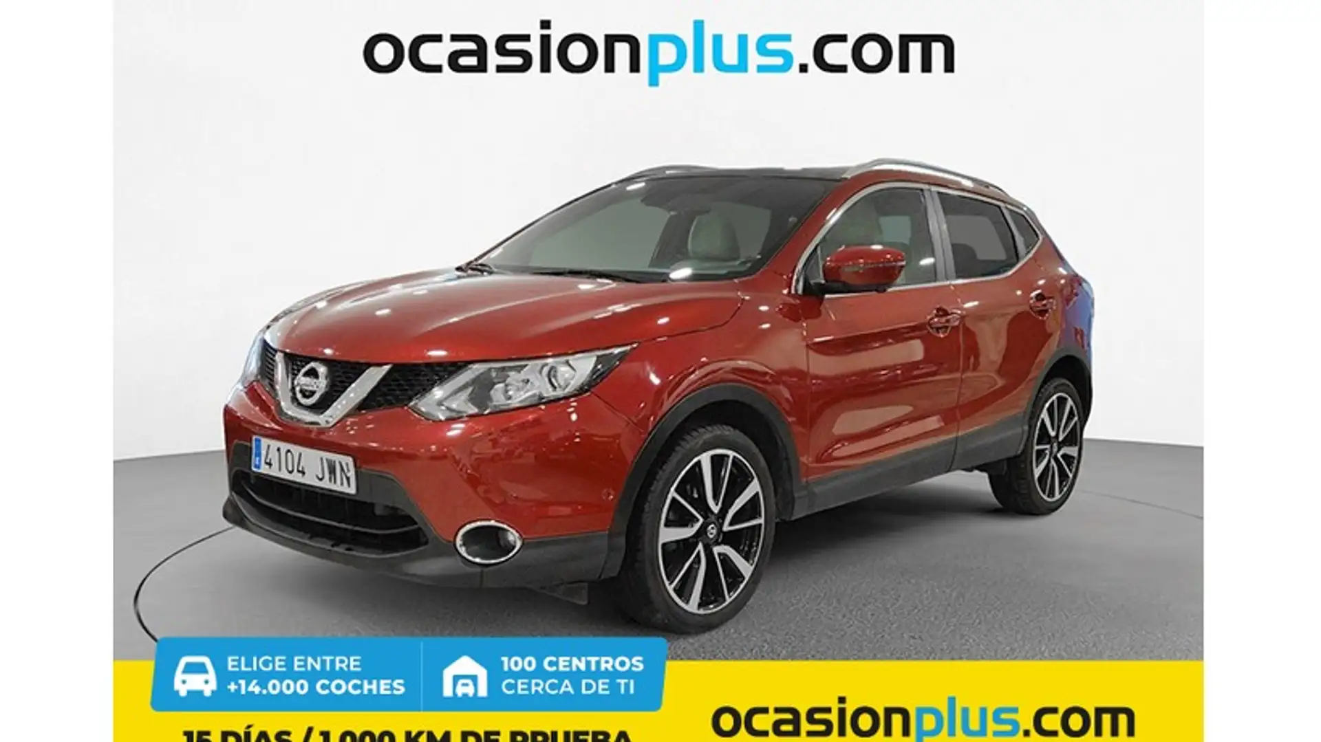 Nissan Qashqai 1.6 DIG-T Tekna 4x2 Rojo - 1